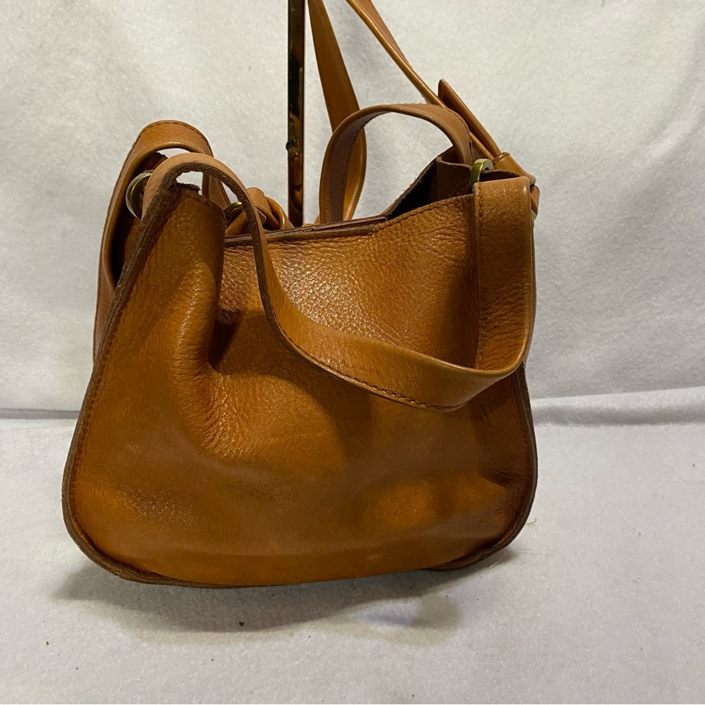 Madewell The Sydney  Tan Leather Crossbody Bag